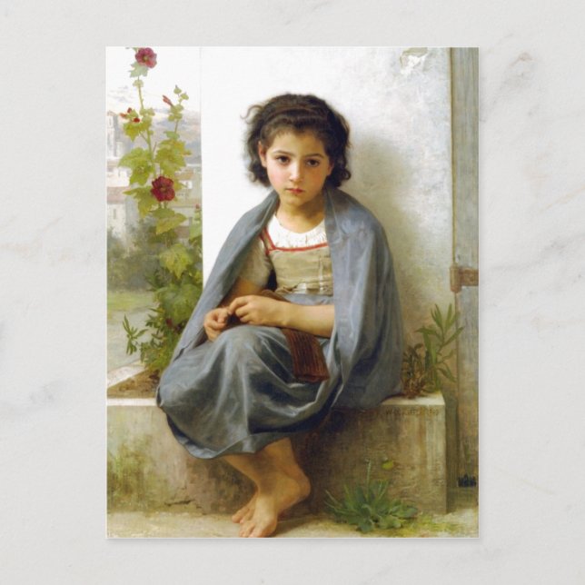 Carte Postale William-Adolphe Bouguereau (1825-1905) - Le Petit (Devant)