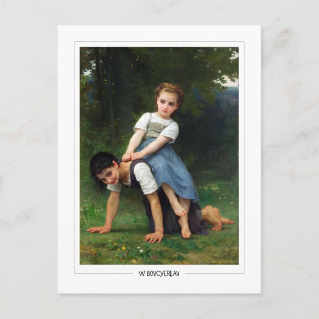 Carte Postale William-Adolphe Bouguereau #192 - Beaux-Arts (Devant)