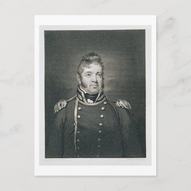 Carte Postale William Bainbridge (1774-1833) engravé par George (Devant)