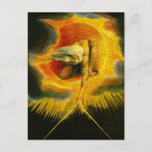 Carte Postale William Blake Ancien des jours