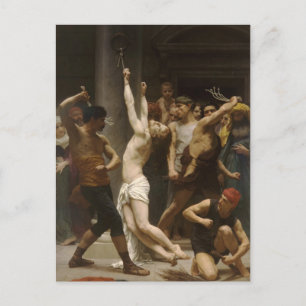 Carte Postale William Bouguereau - Flagellation de Jésus-Christ