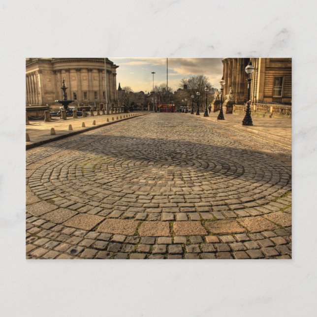 Carte Postale William Brown Street Liverpool (Devant)