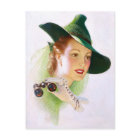 William Fulton Soare : Femme avec Binoculaire