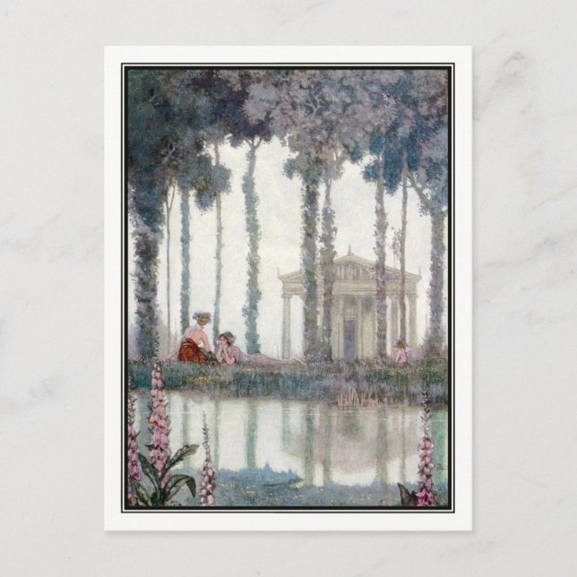 Carte Postale William Heath Robinson - Le rêve d'une nuit d'été (Devant)