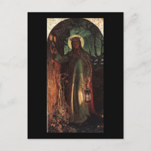 Carte Postale William Holman Hunt Lumière du monde