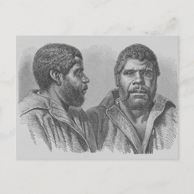 Carte Postale William Lanney, le dernier Tasmanien (Devant)