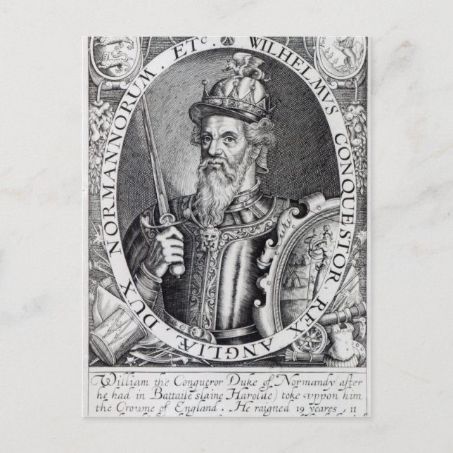 Carte Postale William le Conquérant, 1618 (Devant)