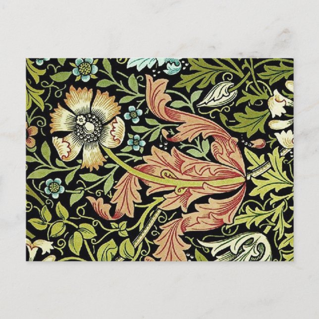 Carte Postale William Morris (Devant)