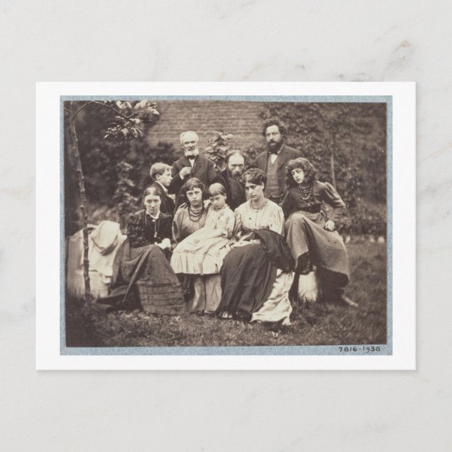 Carte Postale William Morris (1834-1996) (Devant)