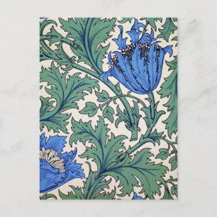 Carte Postale William Morris "Anemone"
