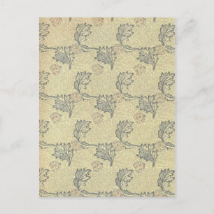 Carte Postale William Morris Apple Design