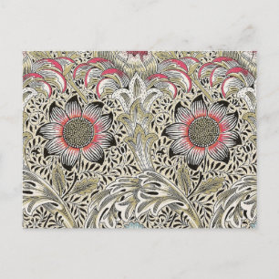 Carte Postale William Morris Corncocktail fond d'écran floral