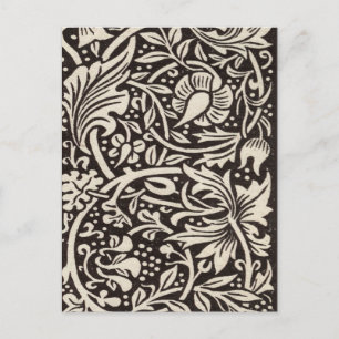 Carte Postale William Morris Daffodil Papier peint floral