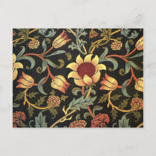 Carte Postale William Morris Evenlode