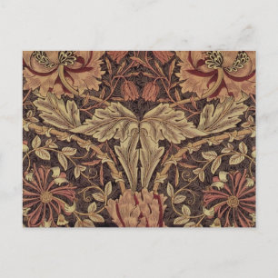Carte Postale William Morris Honeysuckle Classic English Art