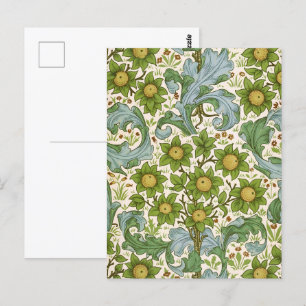 Carte Postale William Morris' Orchard Motif Art Nouveau