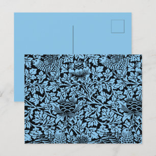 Carte Postale William Morris Particularités Florales Anénome d'o