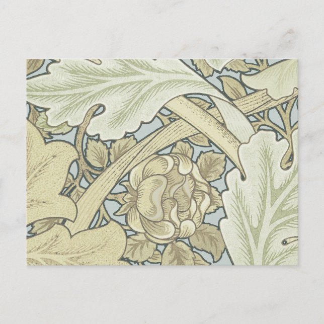 Carte Postale William Morris St James Acanthus Fond d'écran (Devant)