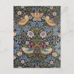 Carte Postale William Morris Strawberry Thief Design 1883