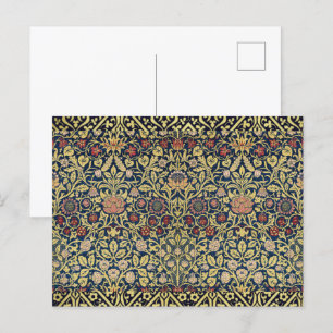 Carte Postale William Morris Violet et Columbine Art