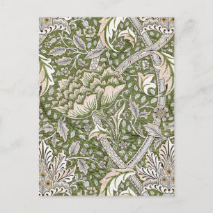 Carte Postale william morris windrush fleurs florales classique