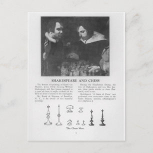 Carte Postale William Shakespeare et Ben Jonson
