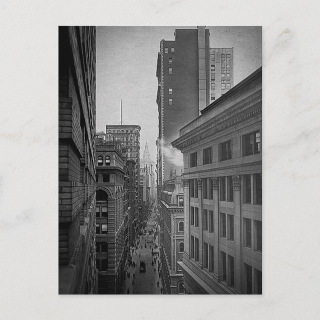 Carte Postale William Street North De Exchange Place New York (Devant)