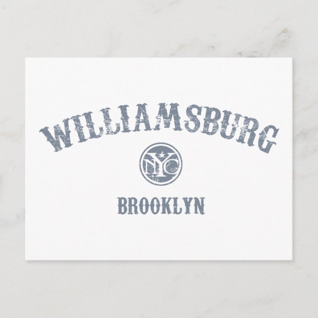 Carte Postale Williamsburg (Devant)