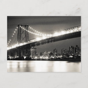 Carte Postale Williamsburg bridge à New York