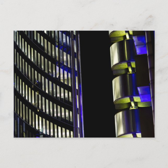 Carte Postale Willis Group et Lloyd's de London Abstrait (Devant)