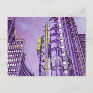 Carte Postale Willis Group et Lloyd's de Londres