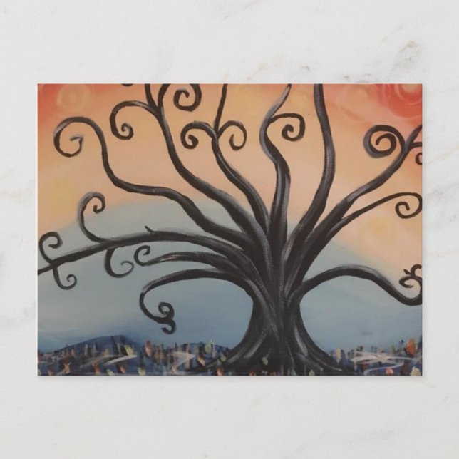 CARTE POSTALE WILLOTREE TREE (Devant)