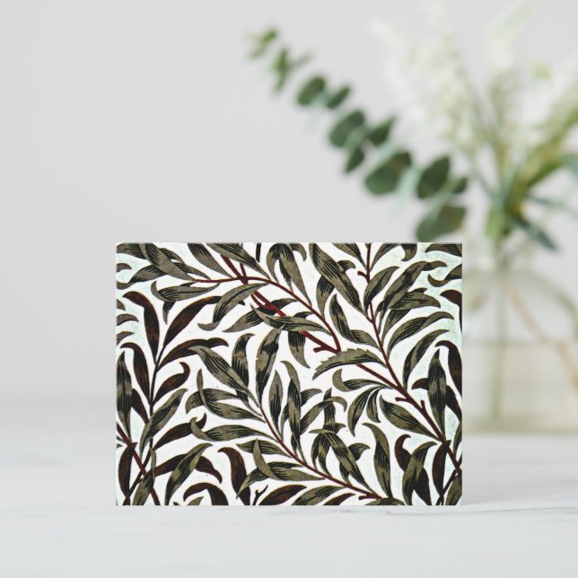 Carte Postale Willow Bough par William Morris (Debout devant)