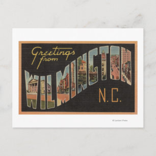 Carte Postale Wilmington, Caroline du Nord - Scènes de grandes l
