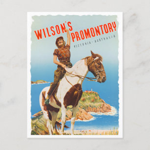 Carte Postale Wilson's promontory Australia voyage vintage