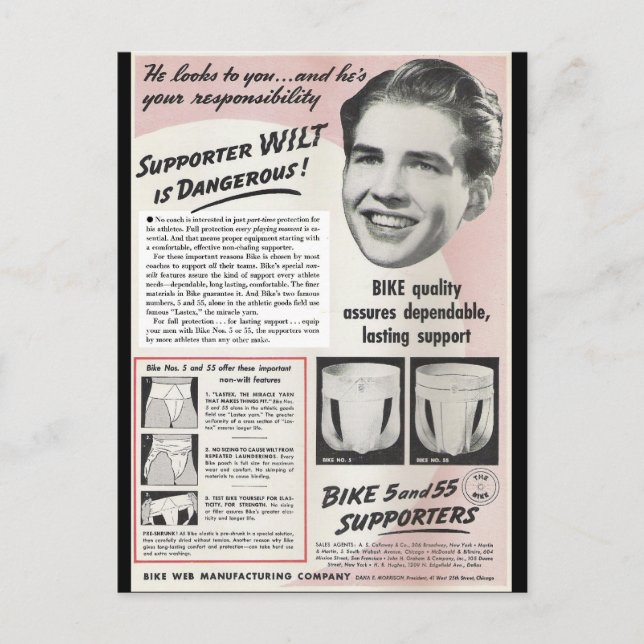 Carte Postale Wilt est dangereux ! (Devant)