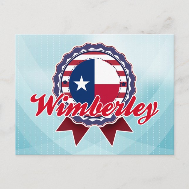 Carte Postale Wimberley, TX (Devant)