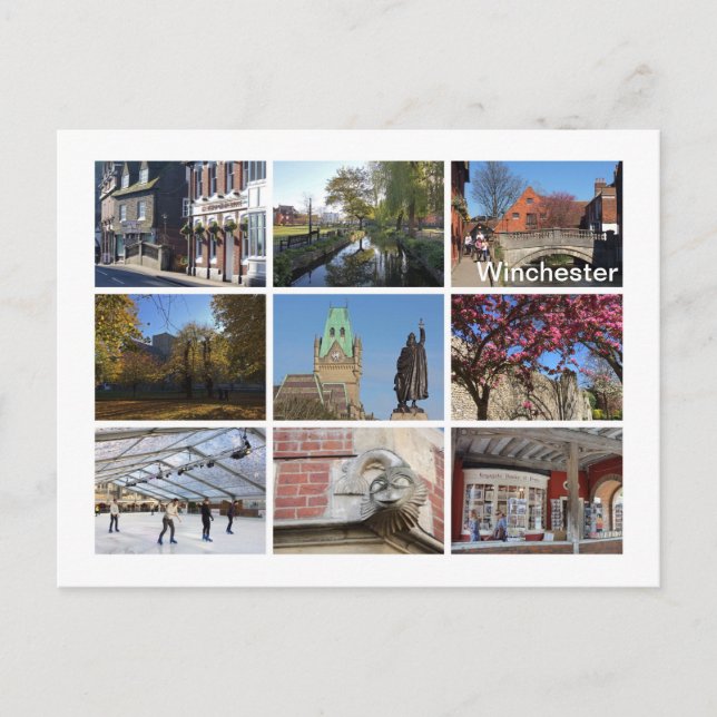 Carte Postale Winchester (Devant)