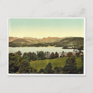 Carte Postale Windermere et Langdale Pikes, Lake District, Engl