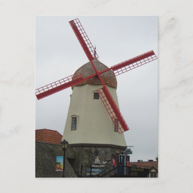 Carte Postale Windmill Solvang (Devant)