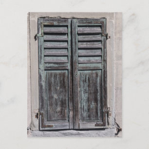 Carte Postale Window shutter