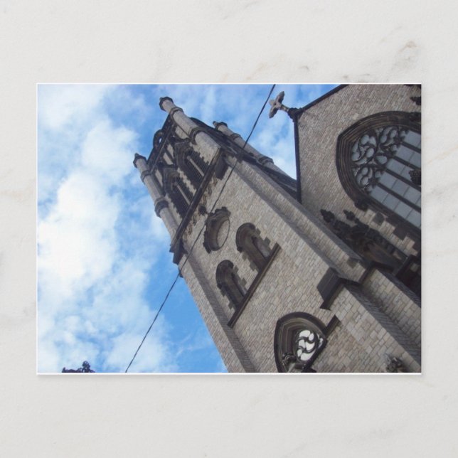 Carte Postale Windsor, église d'Ontario (Devant)