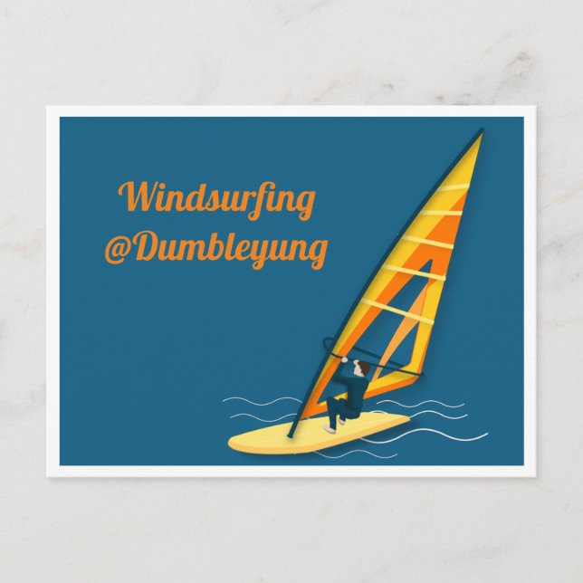 Carte postale Windsurfing (Devant)