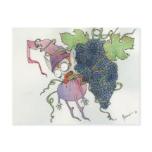 Wine fairy - Je ne bois que du texte horizontal