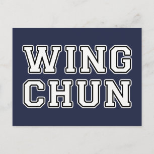 Carte Postale Wing Chun