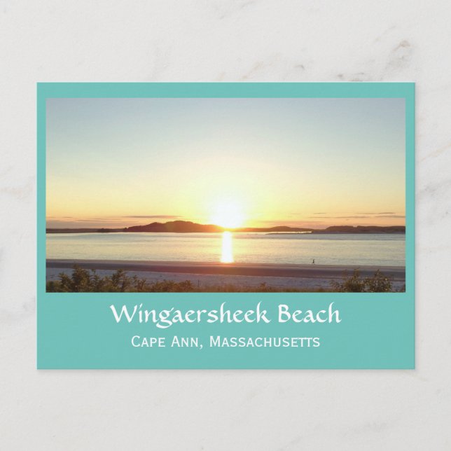 Carte Postale Wingaersheek Beach (Devant)