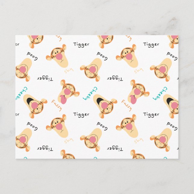Carte Postale Winnie l'Ooh | Tigger's Expressions Motif (Devant)