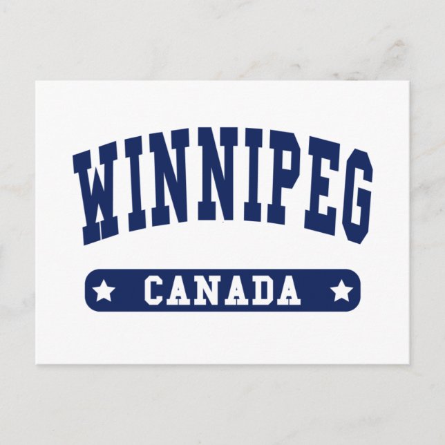 Carte Postale Winnipeg (Devant)