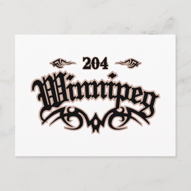 Carte Postale Winnipeg 204 (Devant)