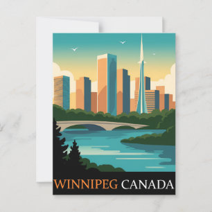 Carte Postale Winnipeg Canada